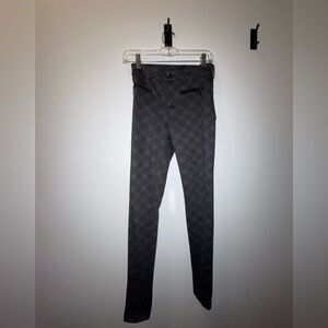 Aqua Fitted Plaid Pants in GREAT CONDITION